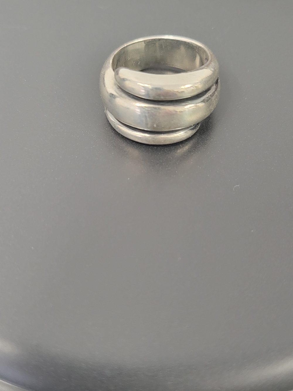 James Avery Silver Triple Band Ring S6